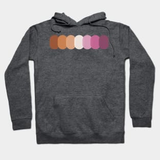 Lesbian WLW Stripe Design Hoodie